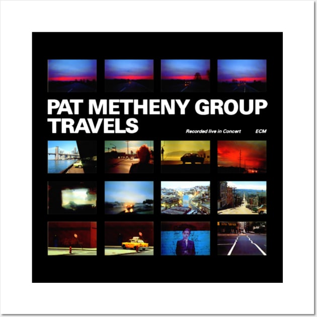 Pat Metheny Group Travels Wall Art by szymkowski